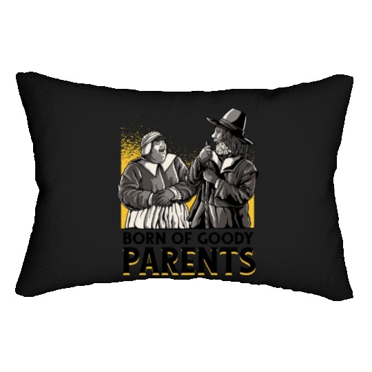 Born Of Goody Parents Funny Mormon LDS Church Pilg Lumbar Pillows