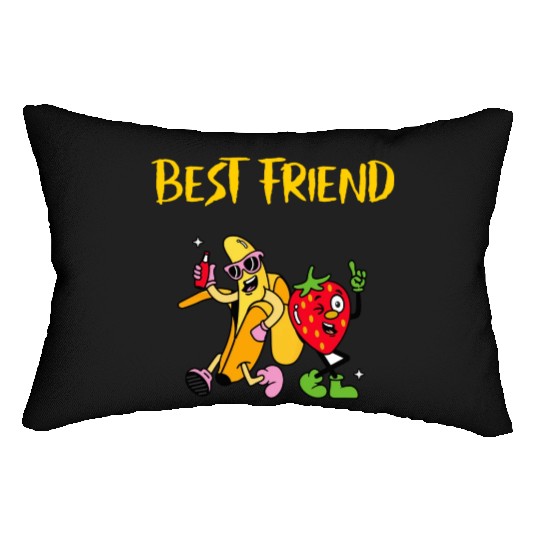 Banana design cartoon Lumbar Pillows