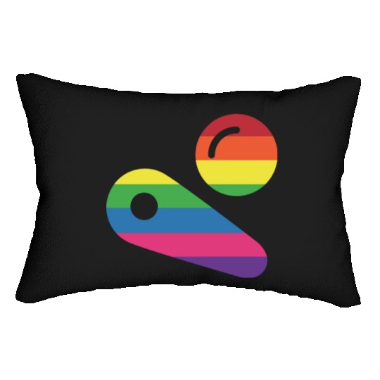 Pinball LGBT Player Lumbar Pillows