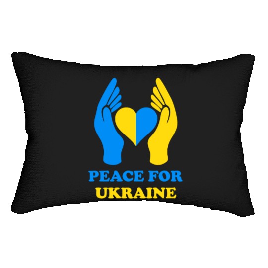 Peace for Ukraine Lumbar Pillows