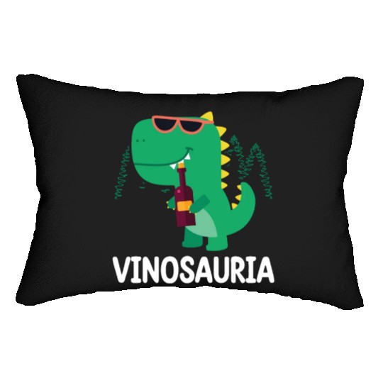 VINOSAURIA | Funny Beer Lumbar Pillows | Funny Alcohol