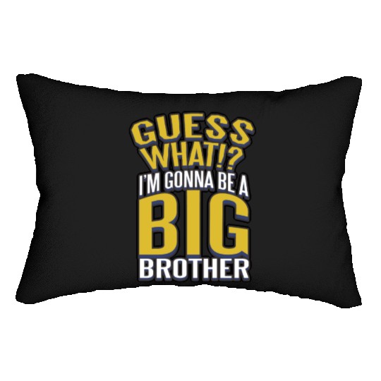 Big Brother Finally Novelty Design For Boys & Lumbar Pillows