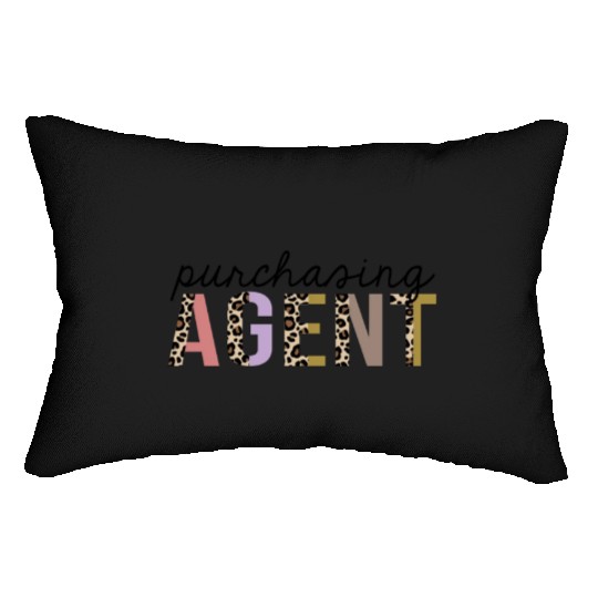Purchasing Agent Leopard Print Funny Lumbar Pillows