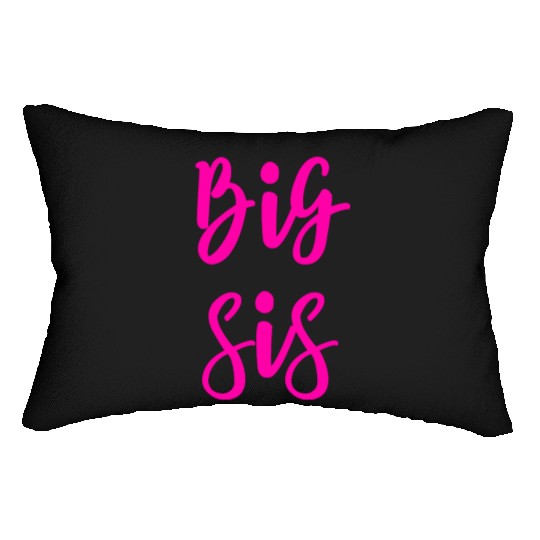 Big Sis For Big Little Brother And Sister Siblings Lumbar Pillows