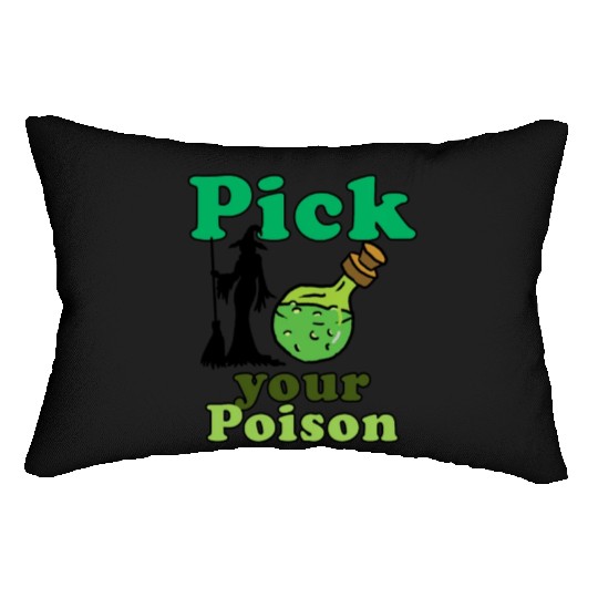 Pick your poison Lumbar Pillows