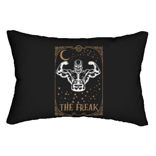 Gym Tarot Card Occult Club Gothic Muscle Freak Lumbar Pillows