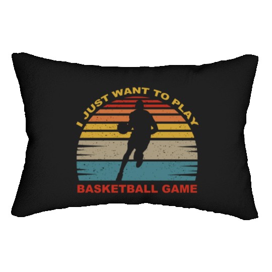 Basketball Lover Lumbar Pillows
