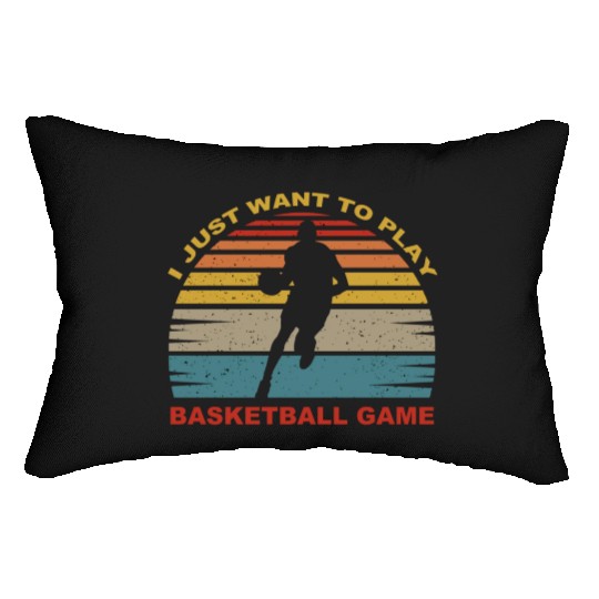 Basketball Lover Lumbar Pillows