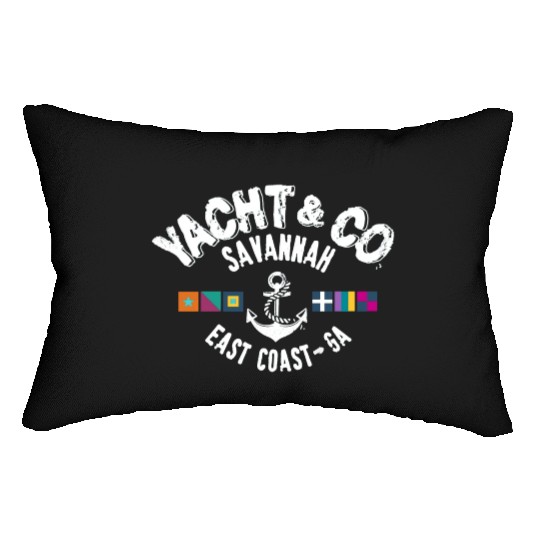 Yacht Co Savannah East Coast GA Lumbar Pillows