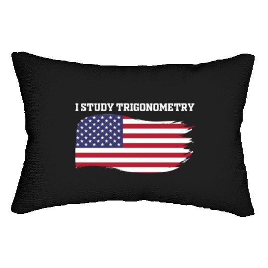 I Study Triggernometry 2nd Aamendment US American Lumbar Pillows