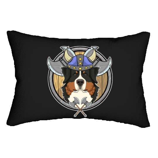 Bernese Mountain Dog I Valhalla I Viking Lumbar Pillows
