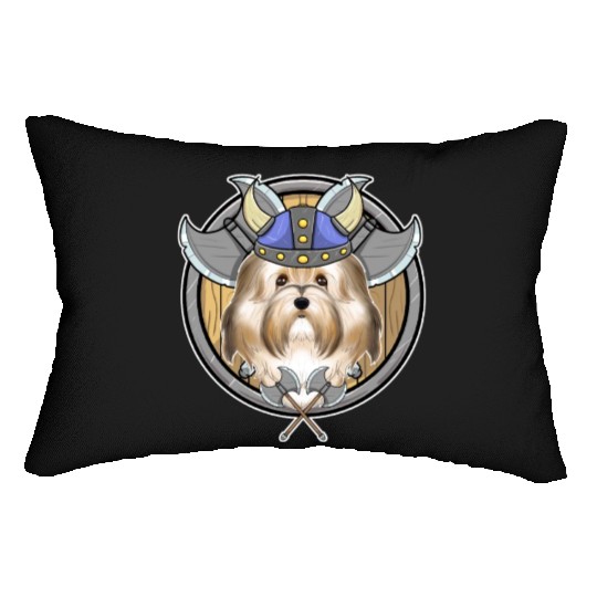 Havanese I Valhalla I Viking Lumbar Pillows