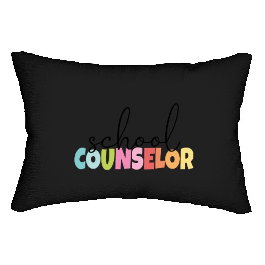 School Counselor Classic Gift Lumbar Pillows