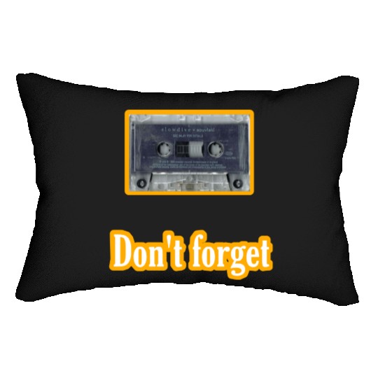 Cassette tape Lumbar Pillows
