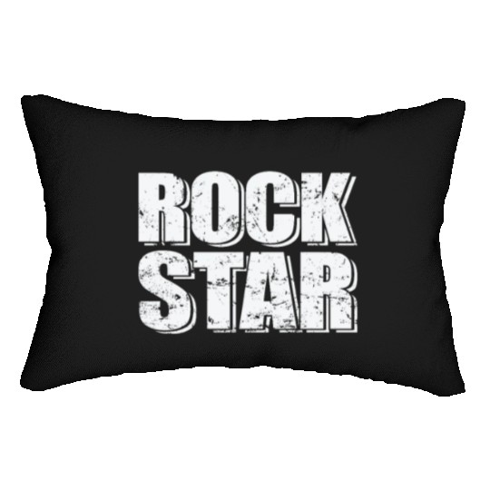 Rock Star Music Style Genre Guitar Rock Band Lumbar Pillows