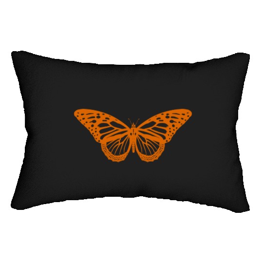 Monarch Butterfly Solo Knockout Lumbar Pillows