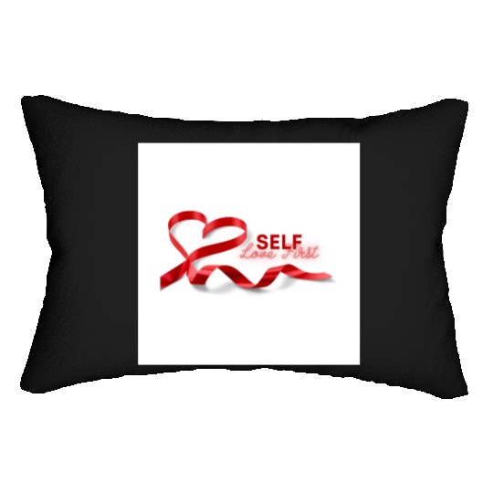 SElf love first Lumbar Pillows