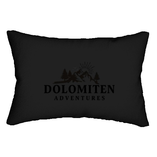Mountains Dolomites Italy Nature Lover Lumbar Pillows