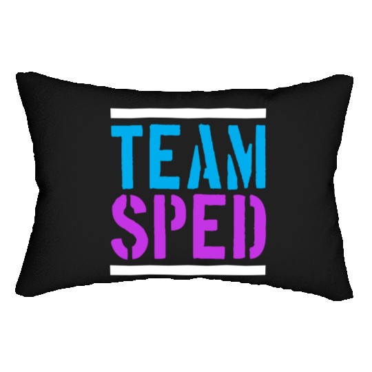 Special Education Teacher Team Sped Lumbar Pillows