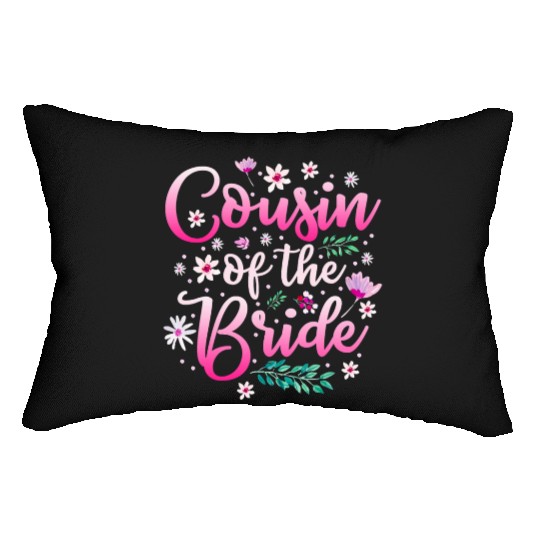 Cousin Of The Bride Lumbar Pillows