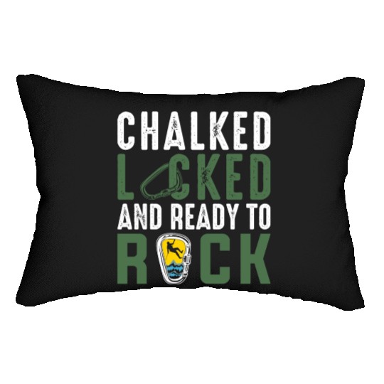 Climbing Mountaineering Climber Mountains Hiking Lumbar Pillows