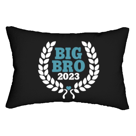 Big Bro 2023 - Big Brother Baby Birth Boy Gift Lumbar Pillows