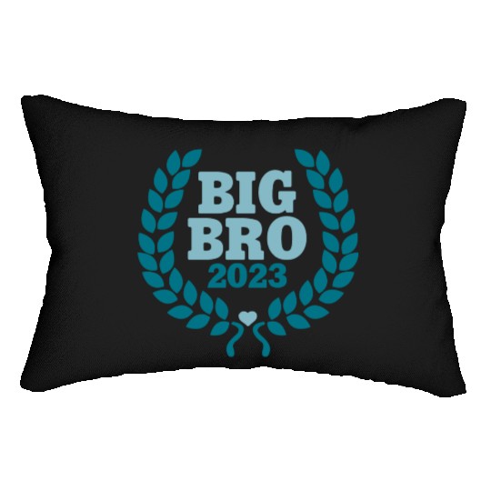 Big Bro 2023 - Big Brother Baby Birth Boy Gift Lumbar Pillows