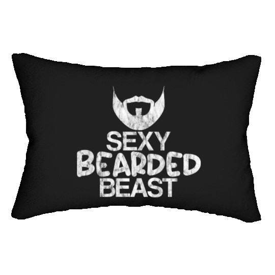 Sexy Bearded Beast 4 Lumbar Pillows