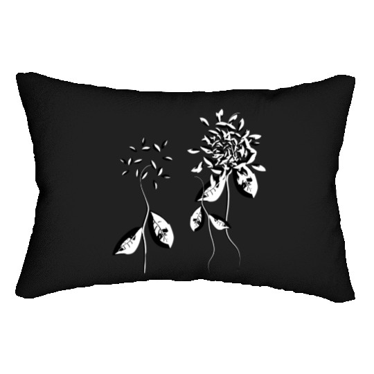 flowers plants nature flower plant Lumbar Pillows