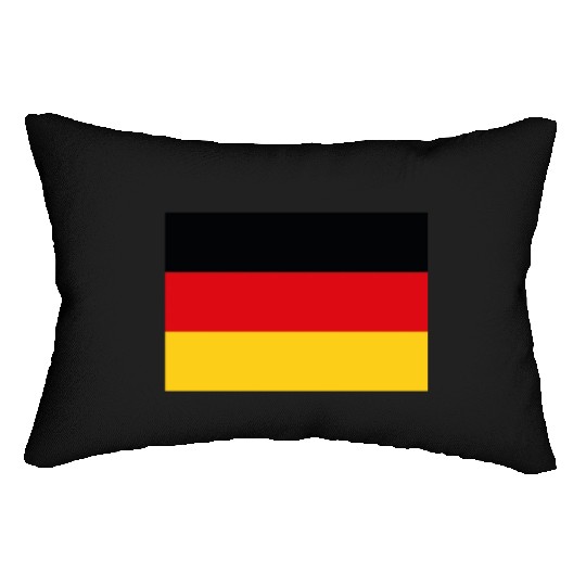 Official Germany Flag German Country Pride Lumbar Pillows