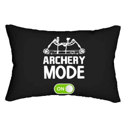 Funny Archery Bows And Arrows Hunting Sports Lumbar Pillows