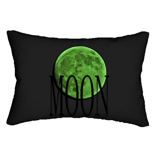 Cradle - Emerald Green Moon Lumbar Pillows