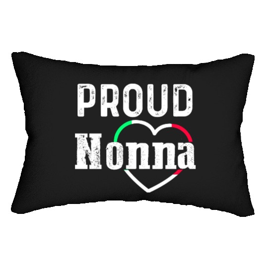 Proud Nonna Italian Grandma Lumbar Pillows