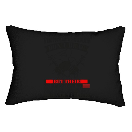 A Vietnam Veteran Dad Lumbar Pillows