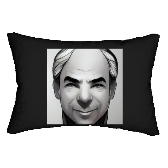 Larry Page comics Lumbar Pillows