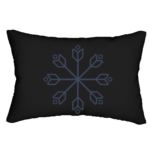 snowflake Lumbar Pillows