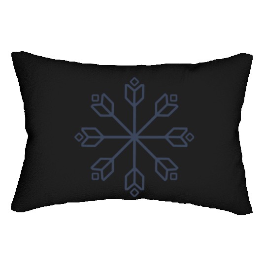 snowflake Lumbar Pillows