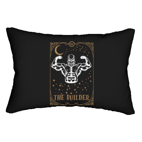Gym Tarot Card Occult Club Gothic Muscle Builder Lumbar Pillows