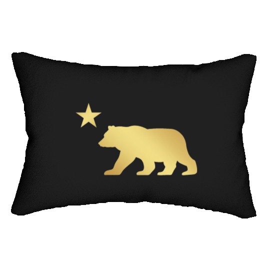 California Bear Lumbar Pillows