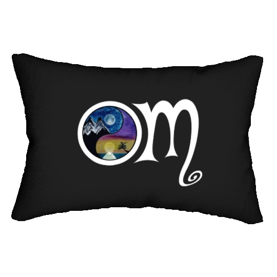 OM Ying Yang Lumbar Pillows