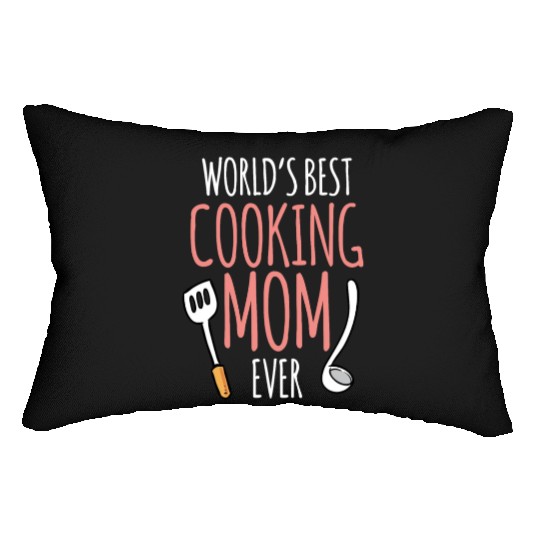 World's Best Cooking Mom Mommy Cook Mother Lumbar Pillows