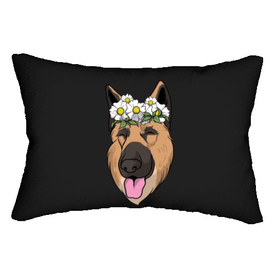 Dog German Shepherd Lumbar Pillows
