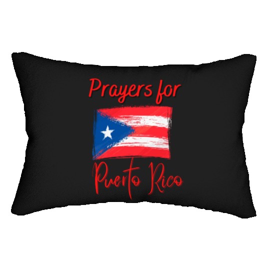 Puerto Rico Prayers Lumbar Pillows