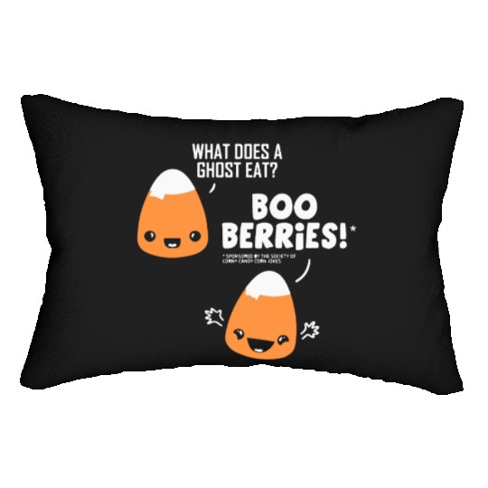 Corny Candy Corn Joke Lumbar Pillows