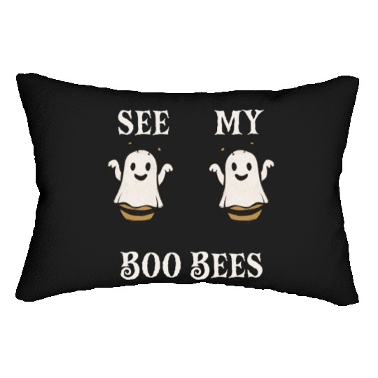 See My Boo Bees Lumbar Pillows