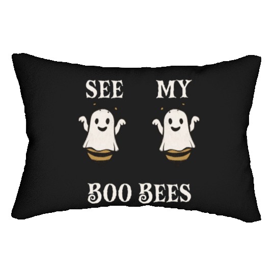 See My Boo Bees Lumbar Pillows