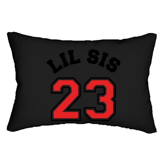 Lil Sis 2023 Little Sister Baby Family Birth Child Lumbar Pillows