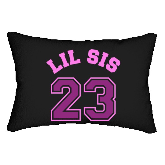 Lil Sis 2023 Little Sister Baby Family Birth Child Lumbar Pillows