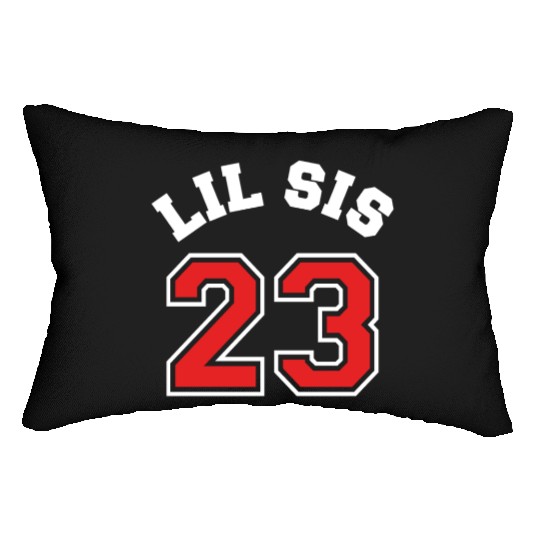 Lil Sis 2023 Little Sister Baby Family Birth Child Lumbar Pillows