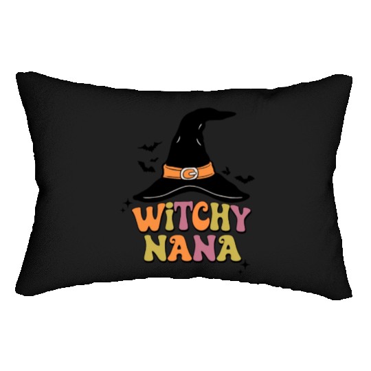 Witchy Mama Halloween Grandma Lumbar Pillows